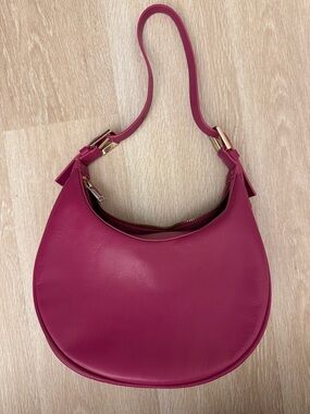 COS Women's Leather Crescent Shoulder Bag